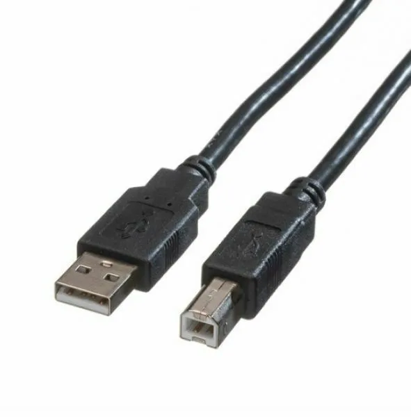 20220131154404_roline_usb_2_0_cable_usb_a_male_usb_b_male_mayro_0_8m_11_02_8808.jpeg Roline USB 2.0 Cable USB-A male - USB-B male Μαύρο 0.8m (11.02.8808) - Image 1