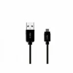 SBS Regular USB 2.0 to micro USB Cable Μαύρο 1m (LTHL200)