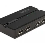 DeLock USB 2.0 Διακόπτης 4x USB Type B σε 4x USB με μαγνήτη