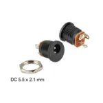 DeLock Βύσμα Τροφοδοσίας DC 2.1x5.5mm (65503)
