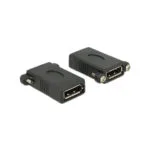 DeLock Μετατροπέας DisplayPort female σε DisplayPort female 1τμχ 85123