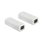 DeLock Μετατροπέας mini DisplayPort female σε mini DisplayPort female Λευκό 1τμχ 65450