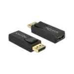 DeLock Μετατροπέας DisplayPort male σε HDMI female 1τμχ 65571