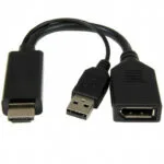 Cablexpert Μετατροπέας HDMI male σε DisplayPort female 1τμχ A-HDMIM-DPF-01