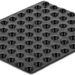 DeLock Αντιολισθητικό Κουζίνας Προστασίας 3Μ 6x2mm Μαύρη 18307 80τμχ