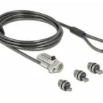 DeLock Κλειδαριά Με Συνδυασμό (3 Lockheads)