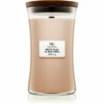 WoodWick Αρωματικό Κερί Σόγιας σε Βάζο με Άρωμα Vanilla & Sea Salt 609.5gr
