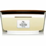 WoodWick Αρωματικό Κερί σε Βάζο με Άρωμα White Tea & Jasmine Λευκό 453gr