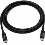 Equip 128347 Braided USB 3.2 Cable USB-C male - USB-C Μαύρο 2m 128347
