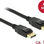 DeLock Cable DisplayPort male - DisplayPort male 5m (83808)