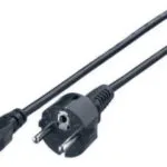 LogiLink Schuko - IEC C5 Cable 1.8m Μαύρο CP093
