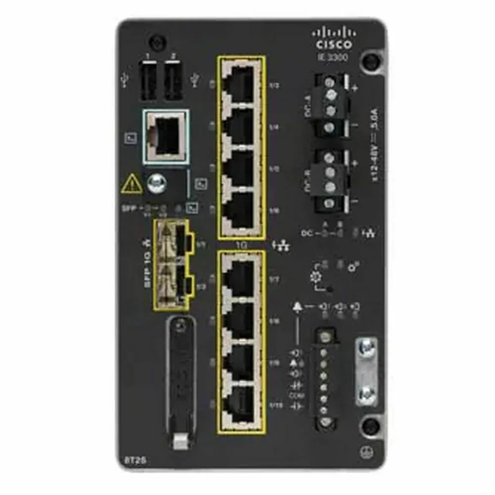 Cisco Catalyst IE-3300-8T2S-E Managed L2 Switch με 8 Θύρες Gigabit (1Gbps) Ethernet και 2 SFP Θύρες - Image 1