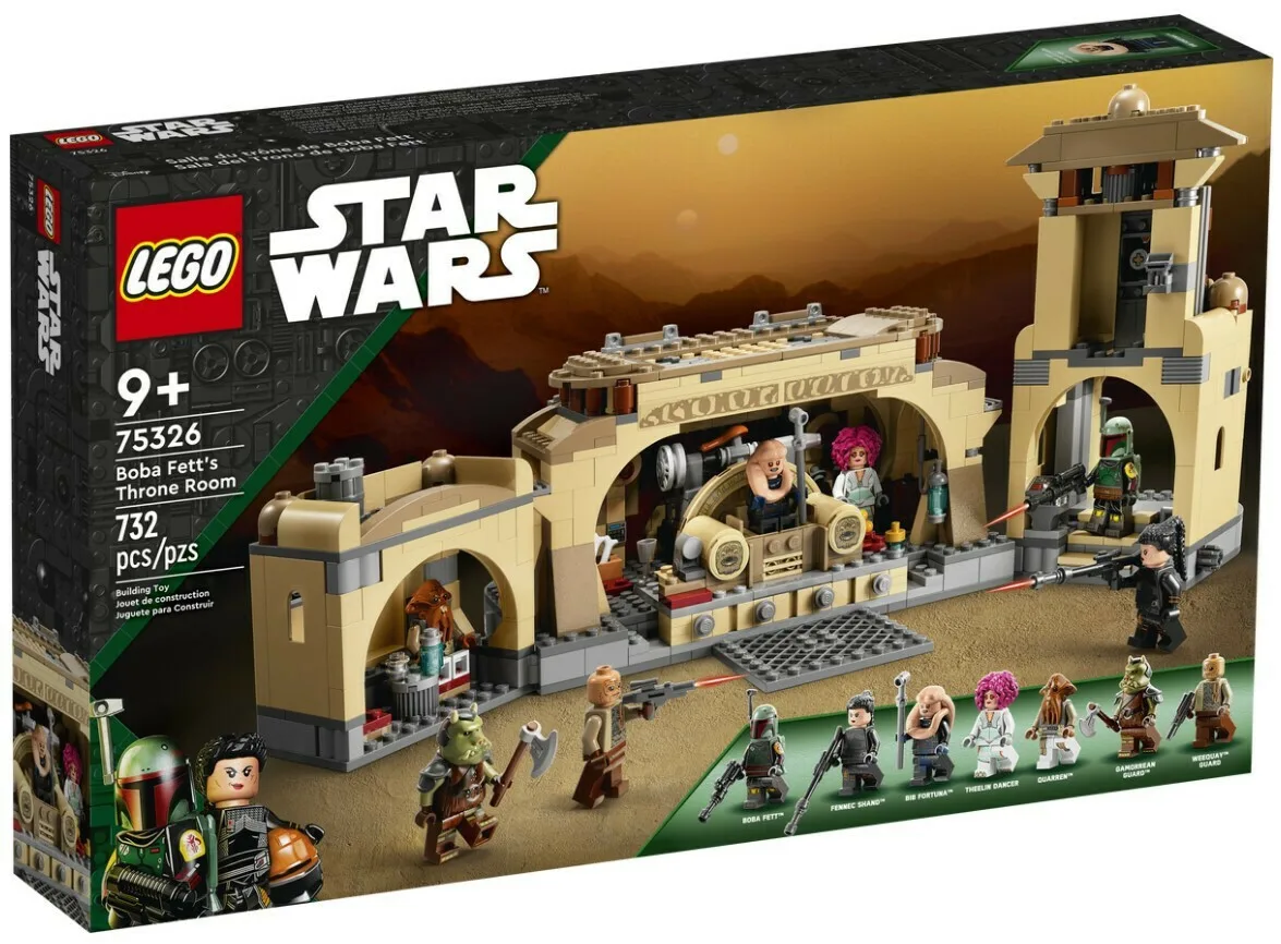 20220301100356_lego_star_wars_voba_fetts_throne_room_gia_9_eton_75326.jpeg LEGO Star Wars Βoba Fetts Throne Room για 9+ Ετών 75326 - Image 1