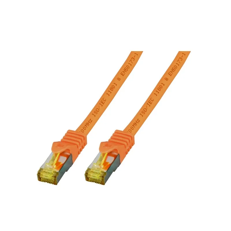 EFB S/FTP Cat.7 (10Gbps) Καλώδιο Δικτύου Ethernet 0.25m Πορτοκαλί MK7001.0.25O - Image 1
