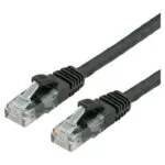 Value U/UTP Cat.6a (Gigabit) Καλώδιο Δικτύου Ethernet 0.5m Μαύρο 21.99.1460-100