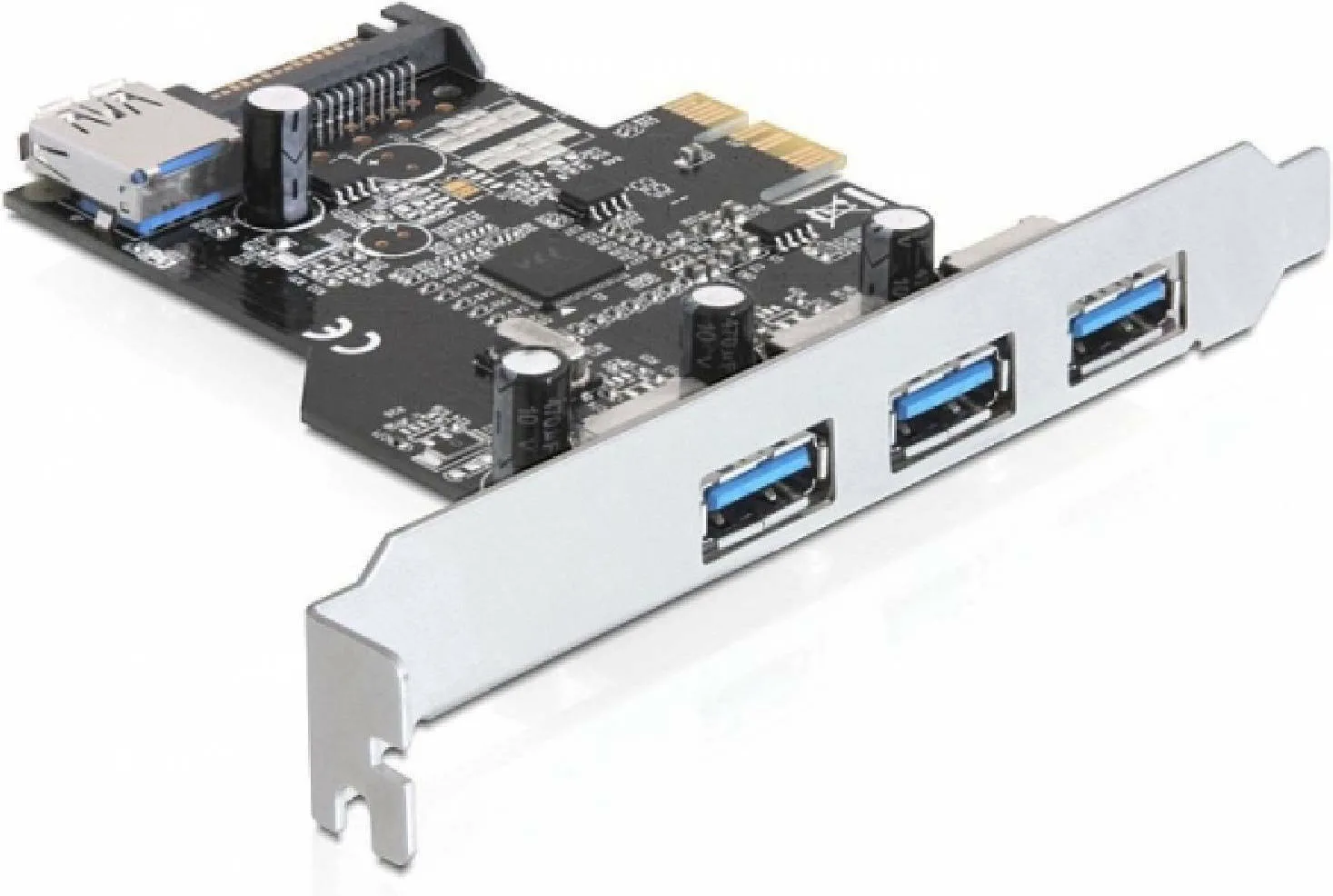 20220302170847_delock_delock_pcie_se_3_exoterikes_kai_1_esoteriki_thyra_usb_3_0_89301.jpeg DeLock DeLock PCIe σε 3 εξωτερικές και 1 εσωτερική θύρα USB 3.0 (89301) - Image 1
