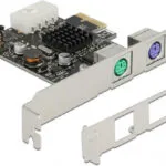 DeLock Κάρτα PCIe σε 2 θύρες PS/2 (90049)
