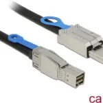 DeLock SAS - Mini SAS Cable 1m Μαύρο (83734)