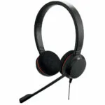 Jabra Evolve 20 MS On Ear Multimedia Ακουστικά με μικροφωνο και σύνδεση USB-C