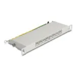 DeLock Patch Panel για Rack 0.5U 10" 8 Θυρών cat6a Γκρι 66871