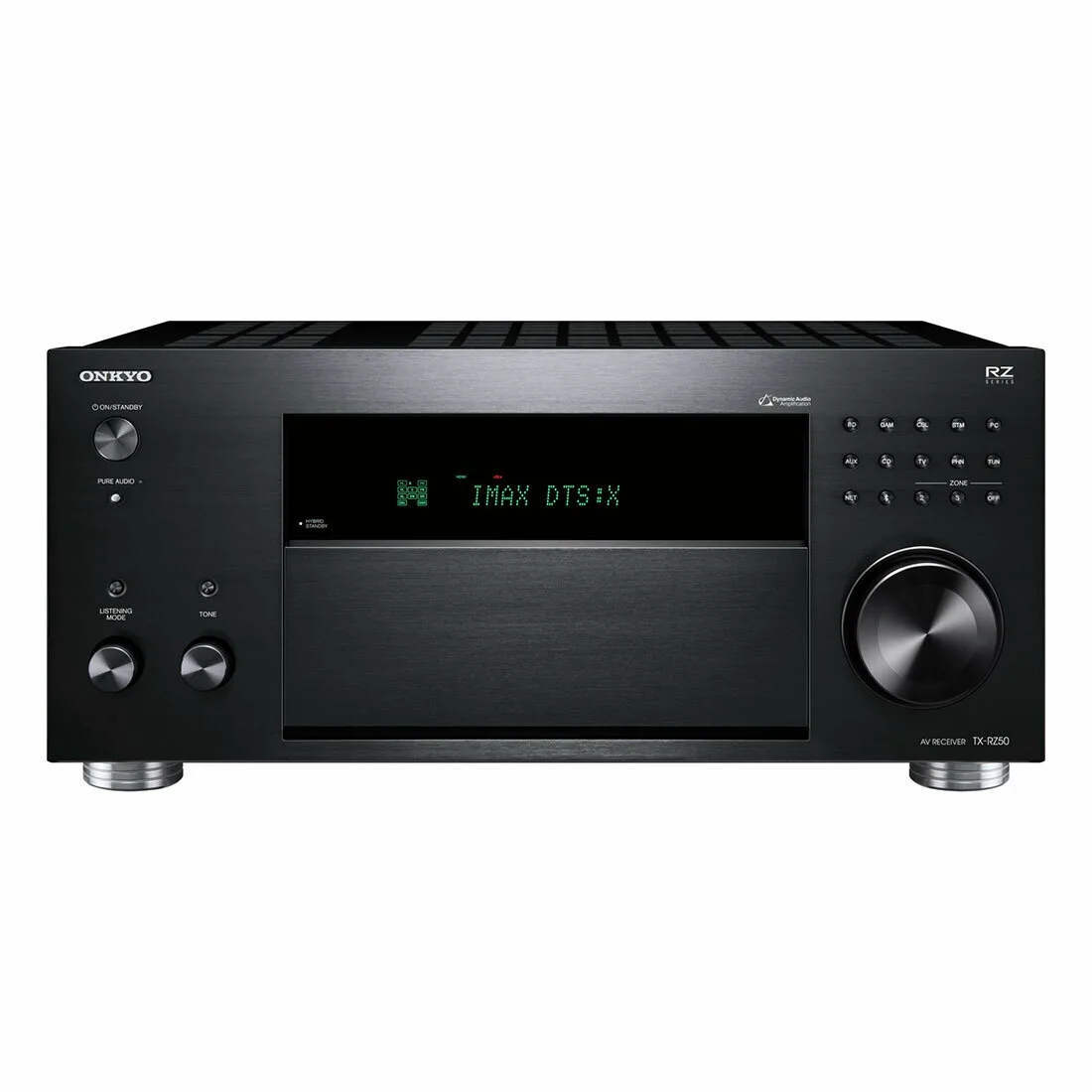 Onkyo TX-RZ50 Ραδιοενισχυτής Home Cinema 4K/8K 9.2 Καναλιών 120W/8Ω 250W/6Ω με HDR και Dolby Atmos Μαύρος - Image 1