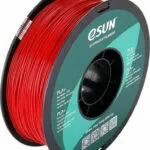 Esun PLA+ 3D Printer Filament 1.75mm Fire Engine Red 1kg 1τμχ (Spool)