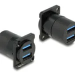 DeLock Μετατροπέας USB-A female σε USB-A 2x female 1τμχ 87813