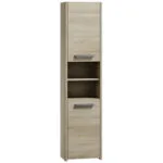 Topeshop S40 Στήλη Μπάνιου Τοίχου Μ40xΒ30xΥ170cm Sonoma