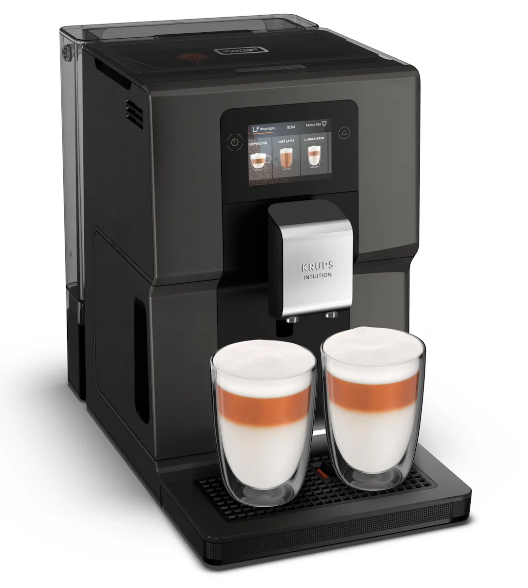 20220318130557_krups_ea872_michani_espresso_1450w_piesis_15bar_me_mylo_alesis.jpeg Krups Intuition Preference Αυτόματη Μηχανή Espresso 1450W Πίεσης 15bar με Μύλο Άλεσης Μαύρη - Image 1