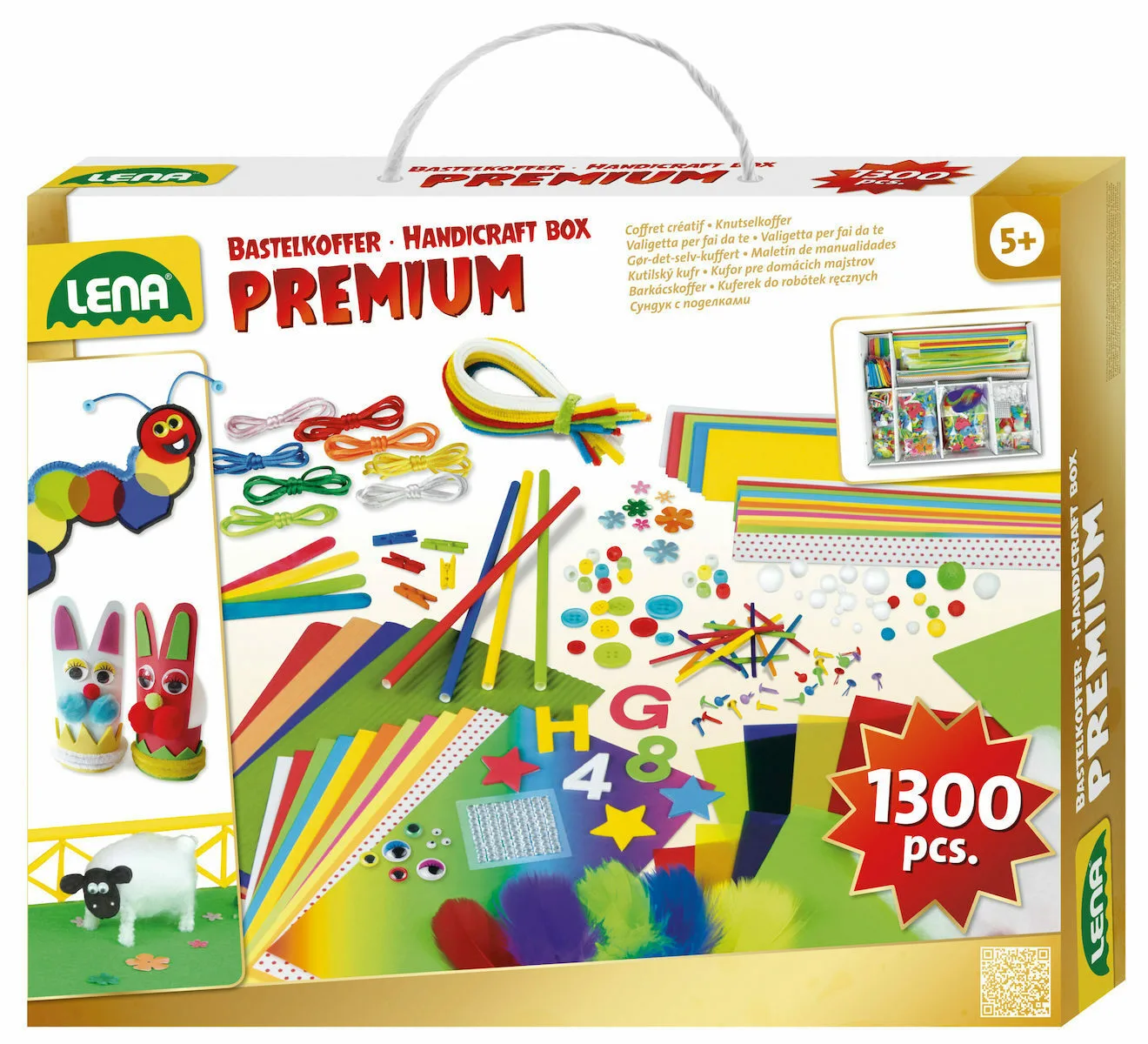 20220322134155_lena_handicraft_box.jpeg Lena Χαρτοκοπτική Handicraft Box 1300τμχ 42663 - Image 1