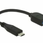 DeLock Μετατροπέας USB-C male σε USB-A female 1τμχ 65684