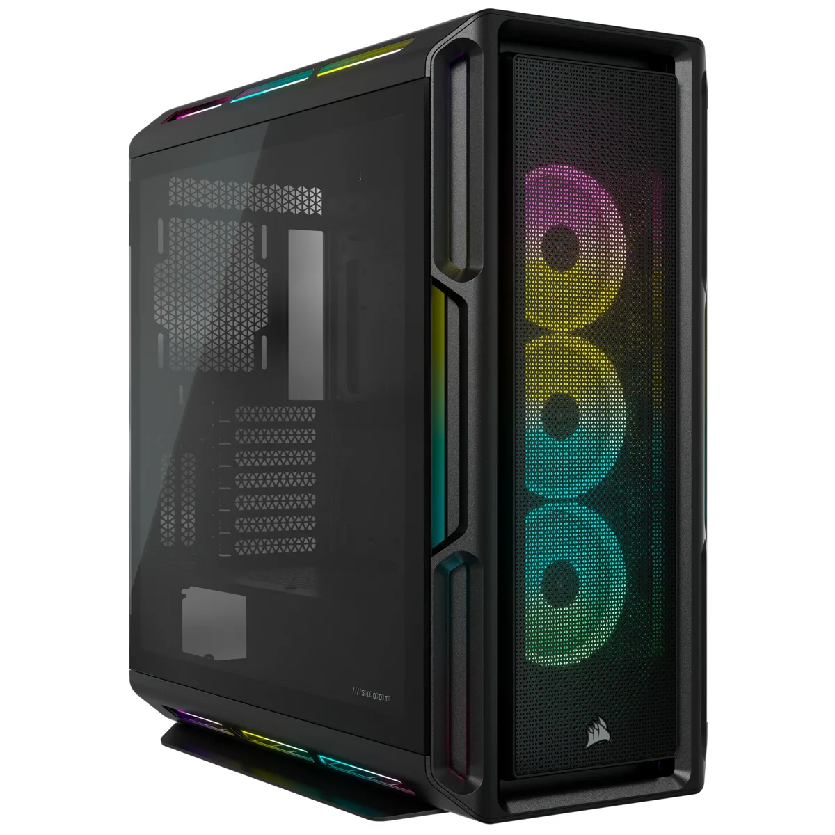 Corsair ICUE 5000T RGB Gaming Midi Tower Κουτί Υπολογιστή με Πλαϊνό Παράθυρο Μαύρο - Image 1