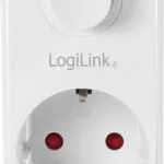 LogiLink Socket Adapter With Dimmer Μονόπριζο PA0151