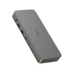 Acer D501 Dock Docking Station με HDMI/DisplayPort 4K PD Ethernet και συνδεση 3 Οθονών Γκρι