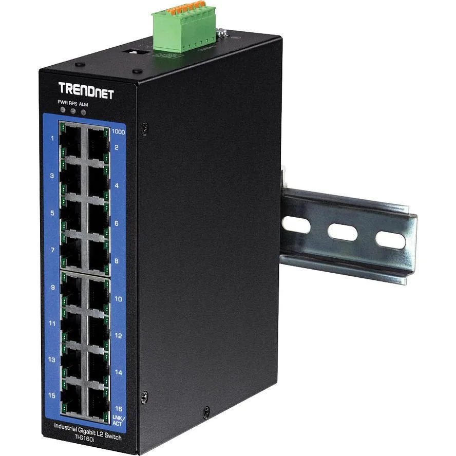 Trendnet TI-G160I Managed L2 Switch με 16 Θύρες Gigabit (1Gbps) Ethernet - Image 1