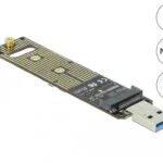 DeLock 64069 Κάρτα M.2 NVMe PCIe με USB 3.1