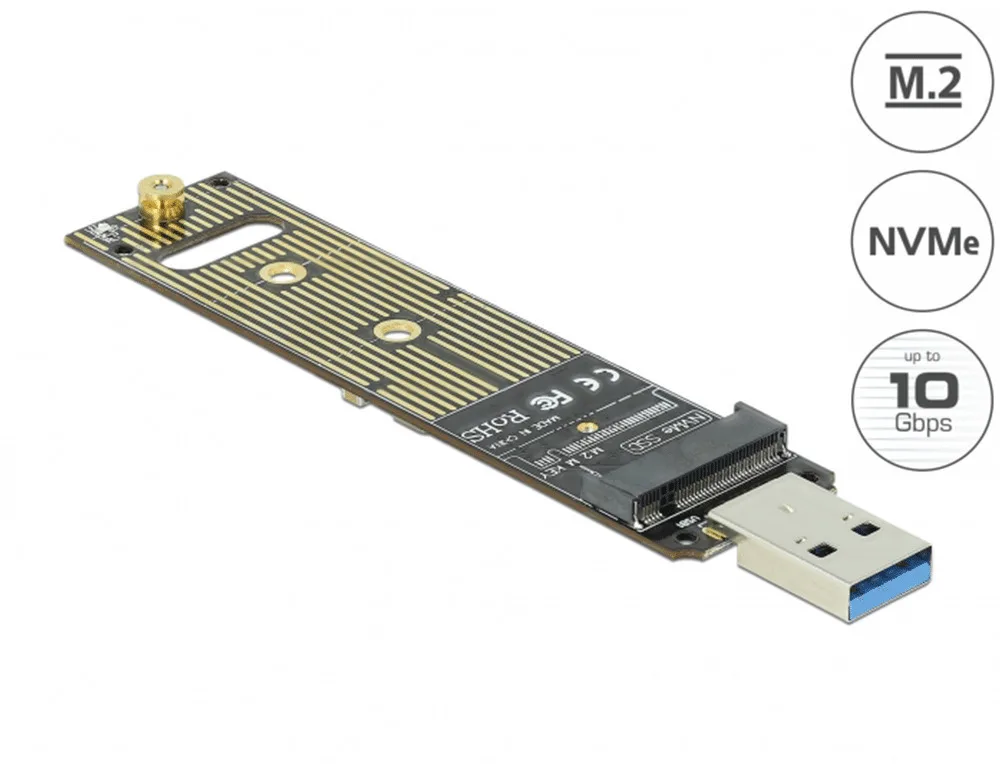 20220412093946_delock_karta_m_2_nvme_pcie_me_usb_3_1_64069.jpeg DeLock 64069 Κάρτα M.2 NVMe PCIe με USB 3.1 - Image 1