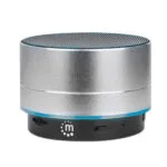 Manhattan Metallic Led Ηχείο Bluetooth 3W με Διάρκεια Μπαταρίας έως 5 ώρες Ασημί