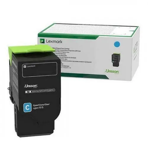 Lexmark C342XC0 Γνήσιο Toner Laser Εκτυπωτή Κυανό Extra High Yield Return Program 4500 Σελίδων - Image 1