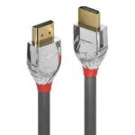 Lindy HDMI 2.0 Premium High Speed 4K 60Hz HDR Cable HDMI male - HDMI male 3m Μαύρο 37873