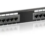 Equip Patch Panel για Rack 1U 19" 16 Θυρών cat5e Μαύρο 235316