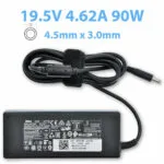 Dell Φορτιστής Laptop 90W 19.5V 4.62A χωρίς Καλώδιο Τροφοδοσίας (RT74M)
