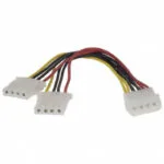 Cablexpert 4-Pin Molex - 4-Pin Molex Cable 0.2m Πολύχρωμο PSU1