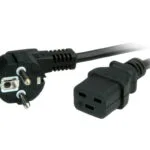 Roline Schuko - IEC C19 Cable 3m Μαύρο 19.99.1553-20