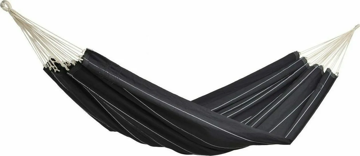 20220506131341_amazonas_aiora_dipli_az_1018290_barbados_black.jpeg Amazonas Barbados Αιώρα Διπλή Υφασμάτινη Black 230x150εκ. AZ-1018290 - Image 1