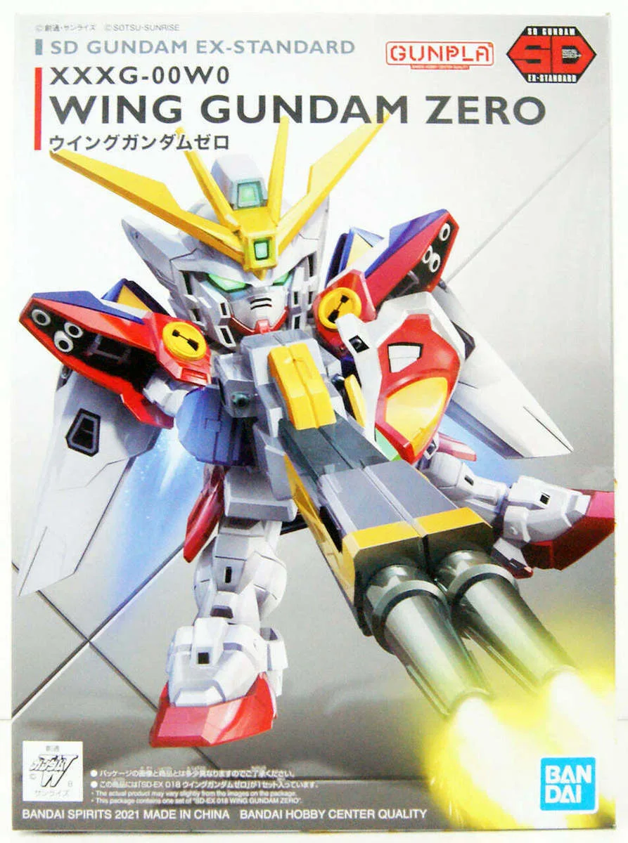 20220509092905_bandai_spirits_gundam_sd_gundam_ex_standard_wing_gundam_zero_figoura_drasis.jpeg Bandai Spirits Gundam: Wing Gundam Zero Φιγούρα Δράσης MK61786 - Image 1
