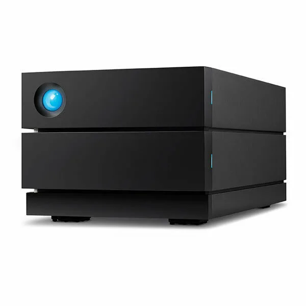 Lacie 2Big Raid USB 3.2 / USB-C Εξωτερικός HDD 40TB Multi-Bay Μαύρο - Image 1