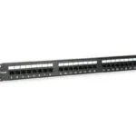 Equip Patch Panel Unshielded για Rack 1U 19" 24 Θυρών cat6 Μαύρο 135425