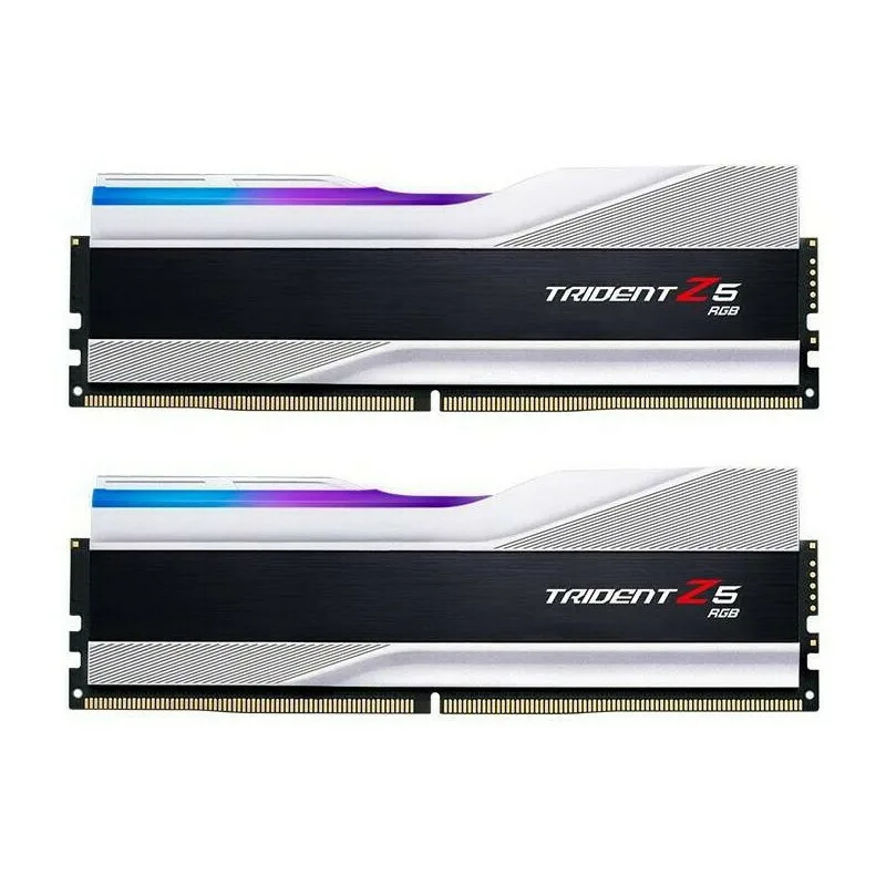 G.Skill Trident Z5 RGB XMP DDR5 32GB RAM με 2x16GB Modules και Ταχύτητα 6000 για Desktop F5-6000J3040F16GX2-TZ5RS - Image 1