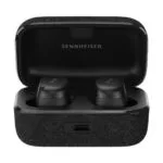 Sennheiser Momentum True Wireless 3 In-ear Bluetooth Handsfree Ακουστικά με Αντοχή στον Ιδρώτα και Θήκη Φόρτισης Black